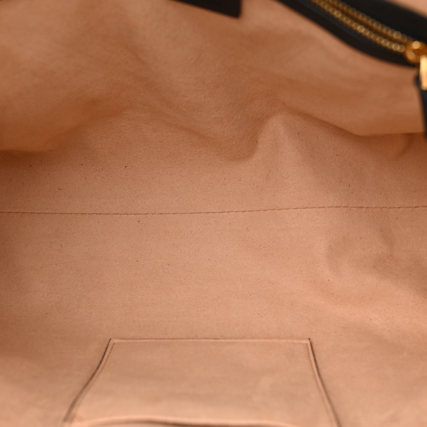 GG Supreme Monogram Bees Medium Padlock Tote Beige Oro Black