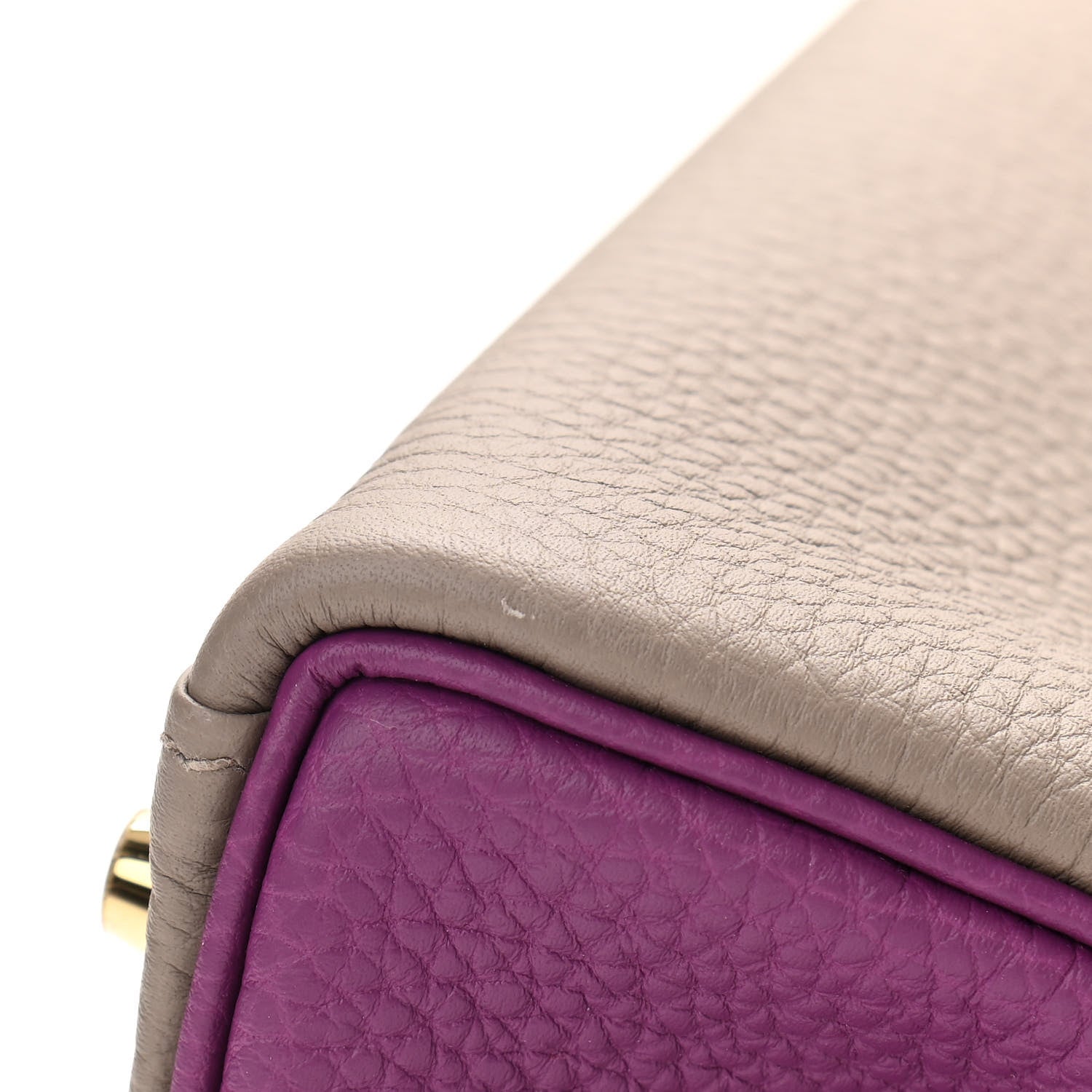 Hermes Togo Horseshoe Kelly Retourne 28 Gris Asphalte Anemone 15 of 15