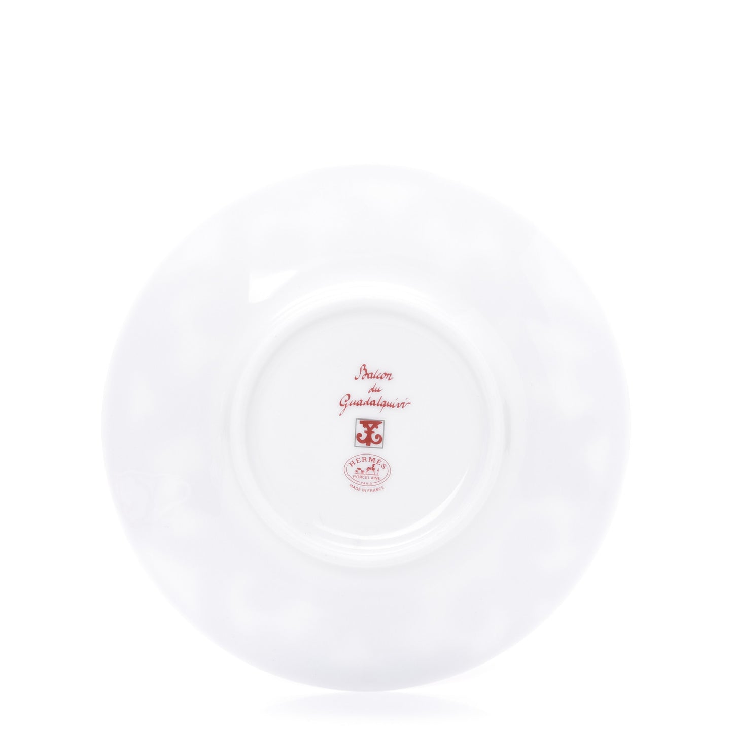 Porcelain Balcon du Guadalquivir Tea Cup and Saucer Set of 2