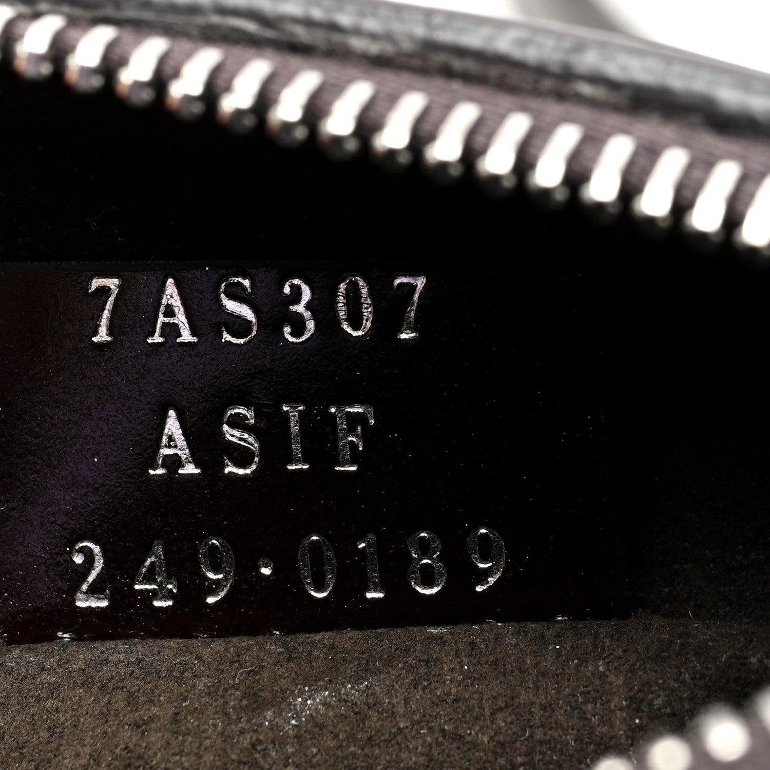 Fendi Glazed Fabric FF Pleated Candy Bag Brown 7 of 10