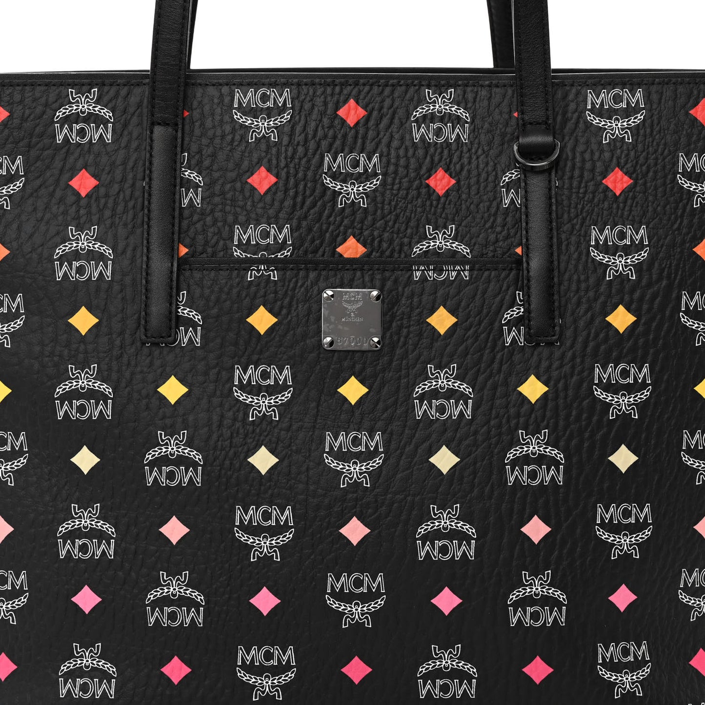 Visetos Spektrum Medium Anya Shopper Tote Black