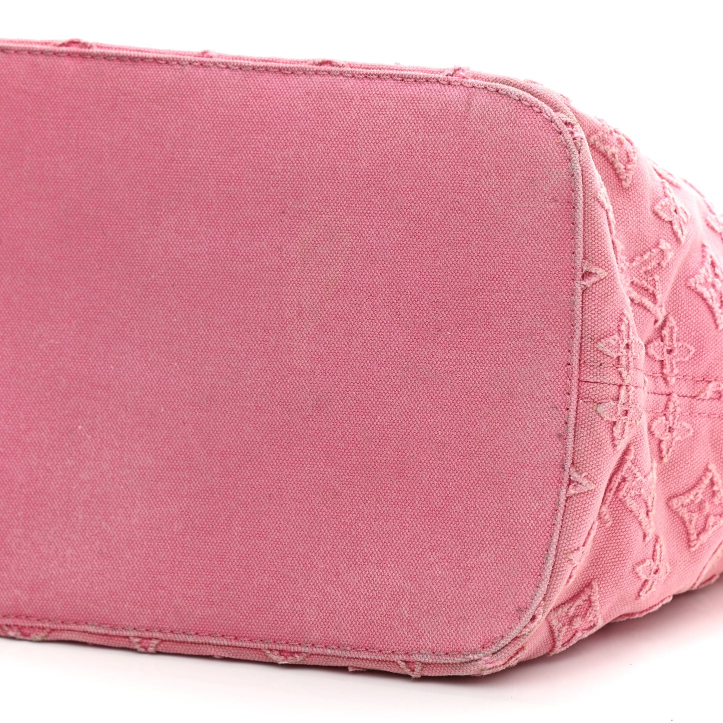 Monogram Denim Neverfull MM Rose