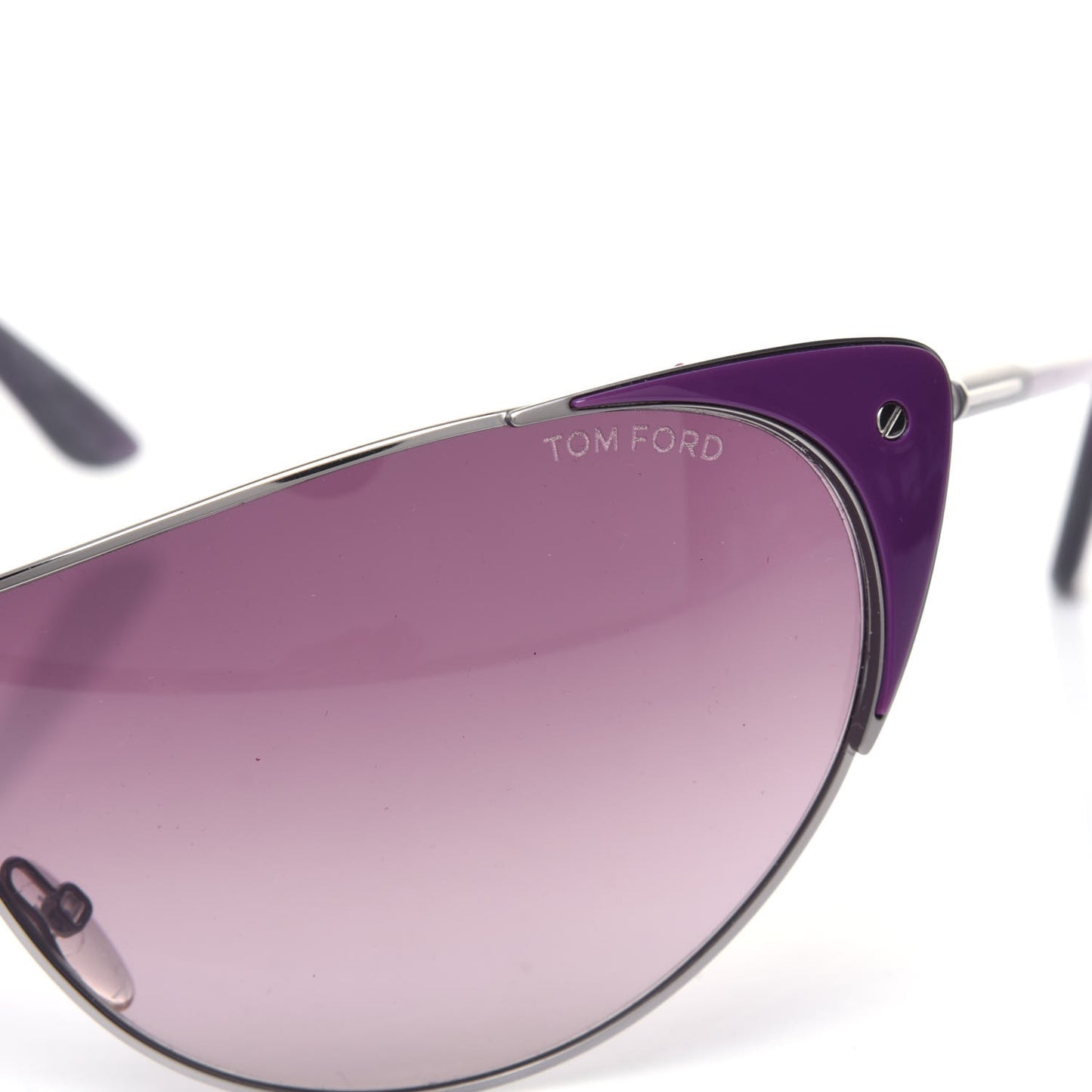 Metal Vanda Sunglasses TF364 Purple