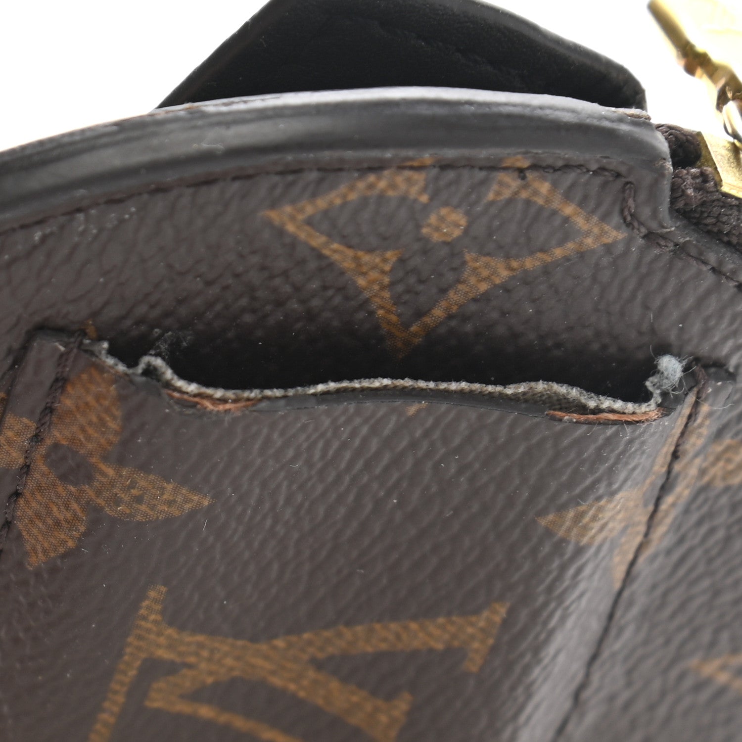 Louis Vuitton Monogram Daily Multi Pocket Belt Coin Purse 7 of 8