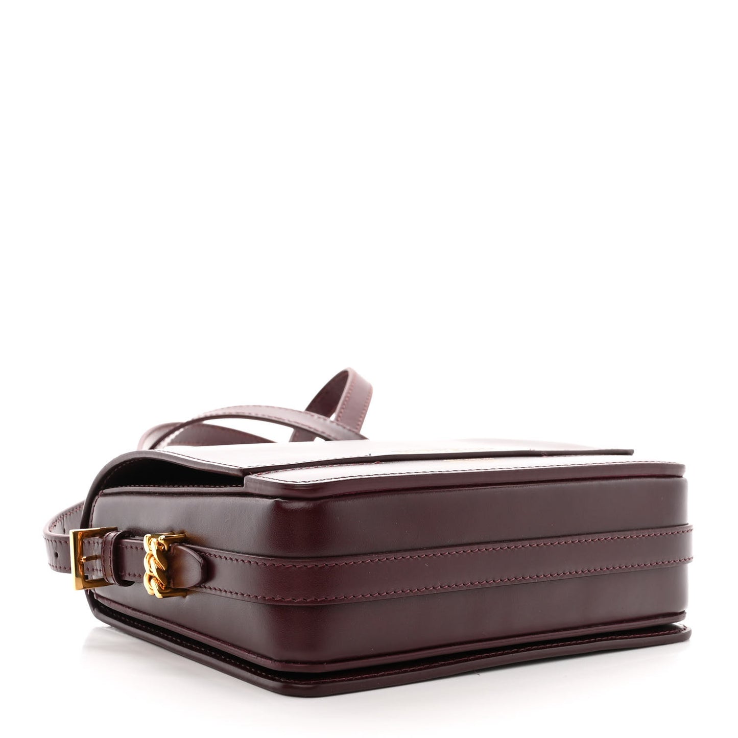 Smooth Calfskin Small Grace Bag Oxblood