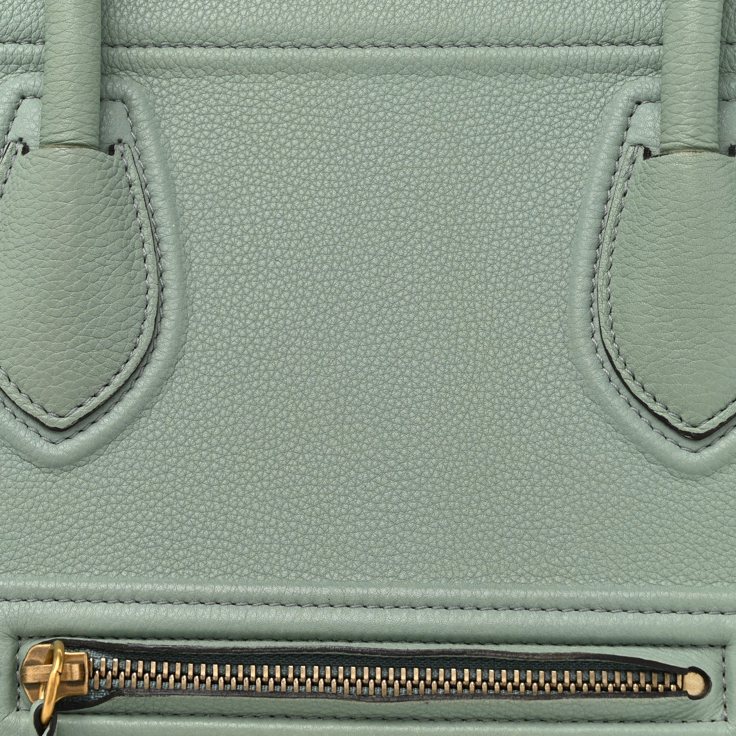 Grained Calfskin Medium Phantom Luggage Jade