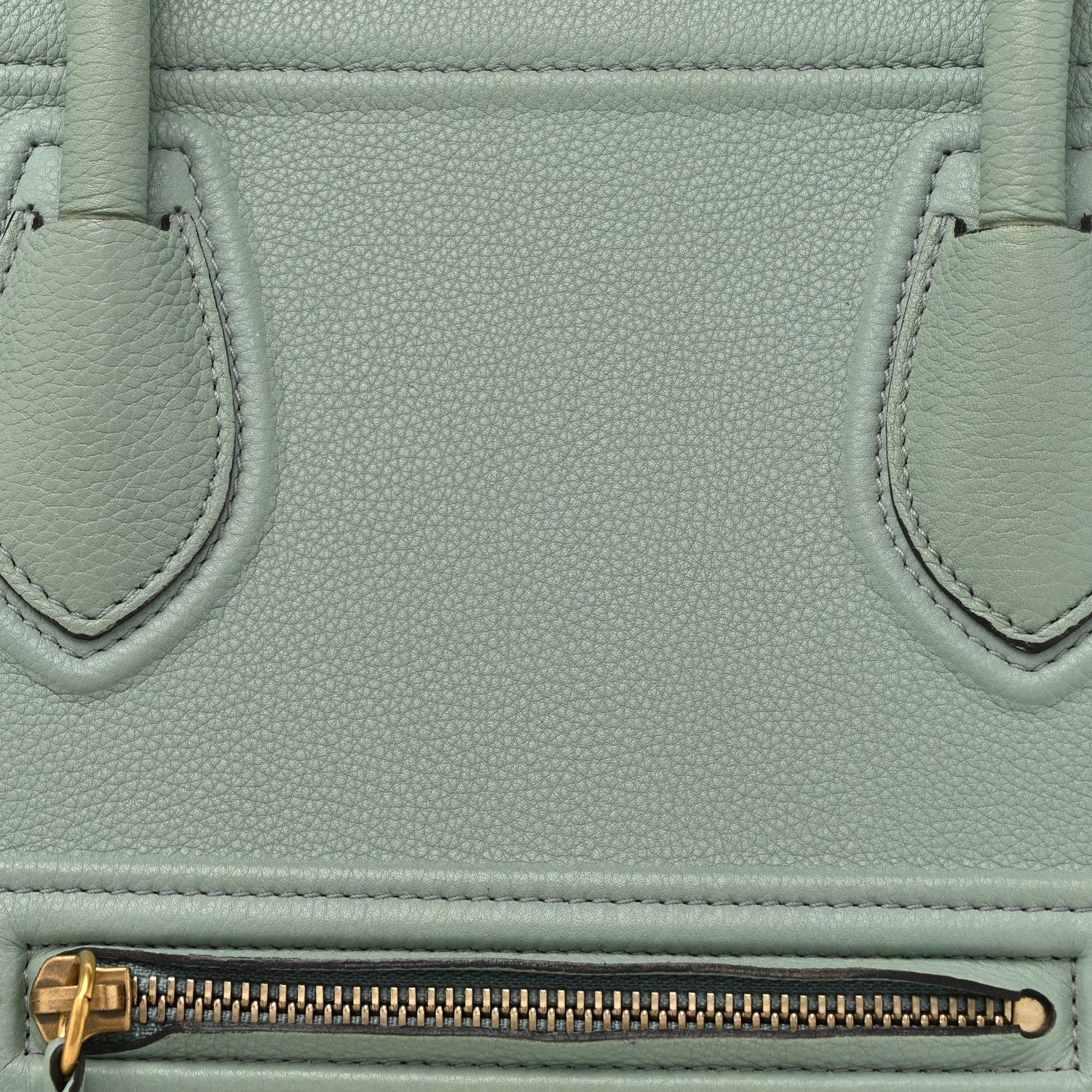 Celine Grained Calfskin Medium Phantom Luggage Jade 8 of 21