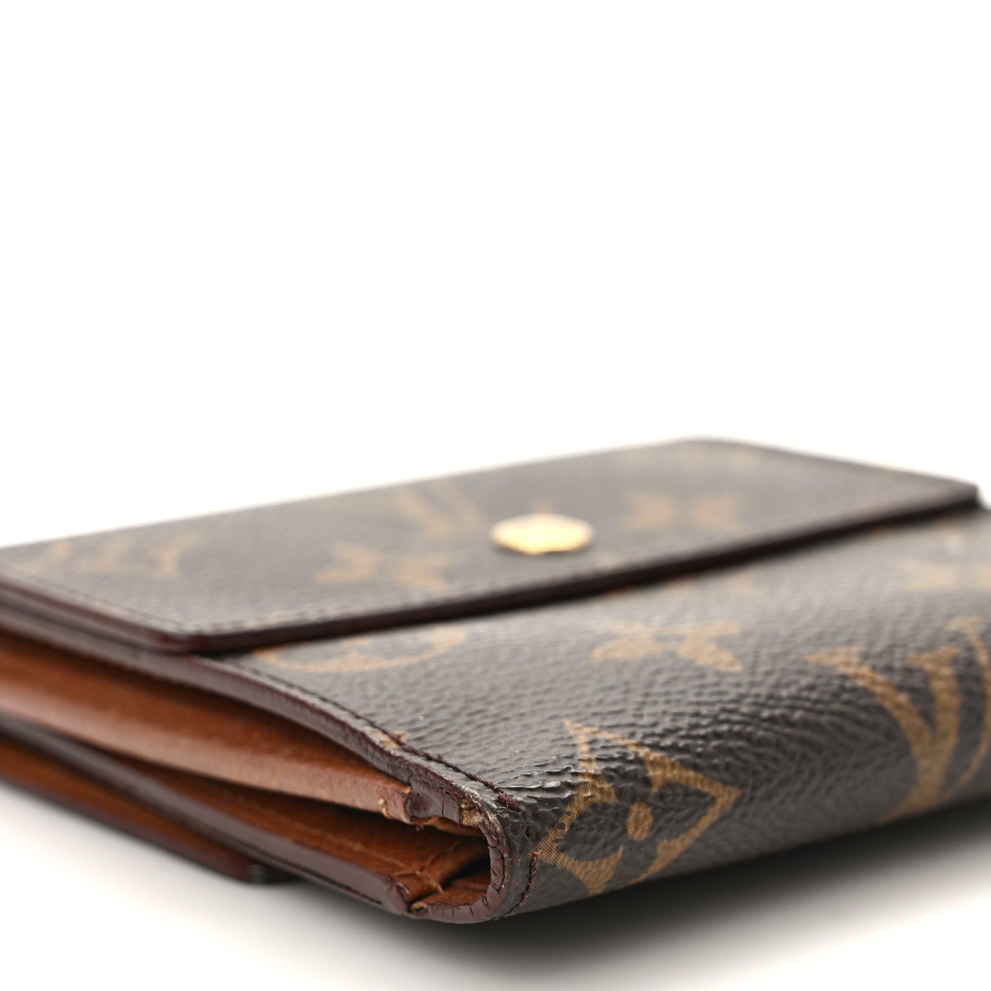 Monogram Porte-Monnaie Billets Cartes Credit Wallet