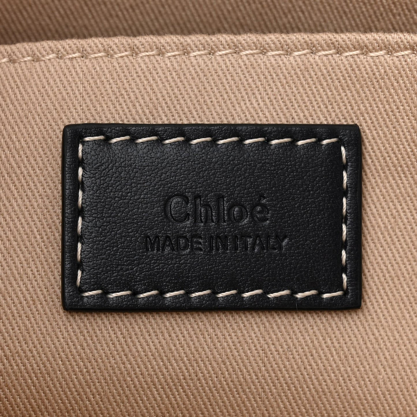 Cotton Calfskin Large Woody Ribbon Tote White Blue