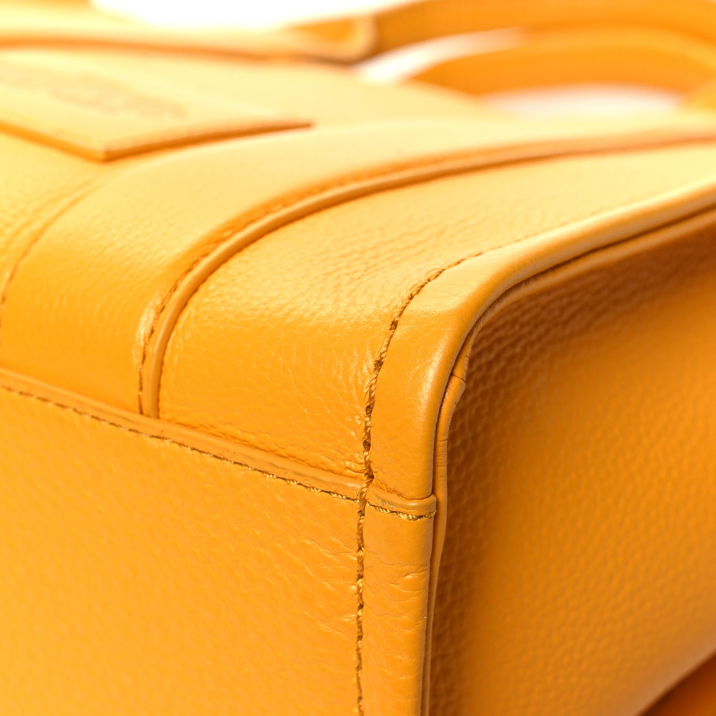 Grained Calfskin Small The Tote Bag Artisan Gold