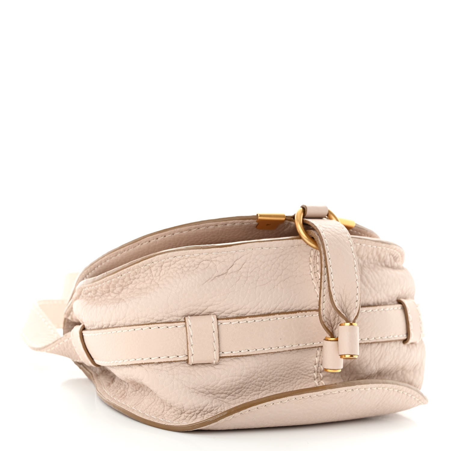 Chloe Calfskin Mini Marcie Round Crossbody Bag Blush Nude 4 of 11