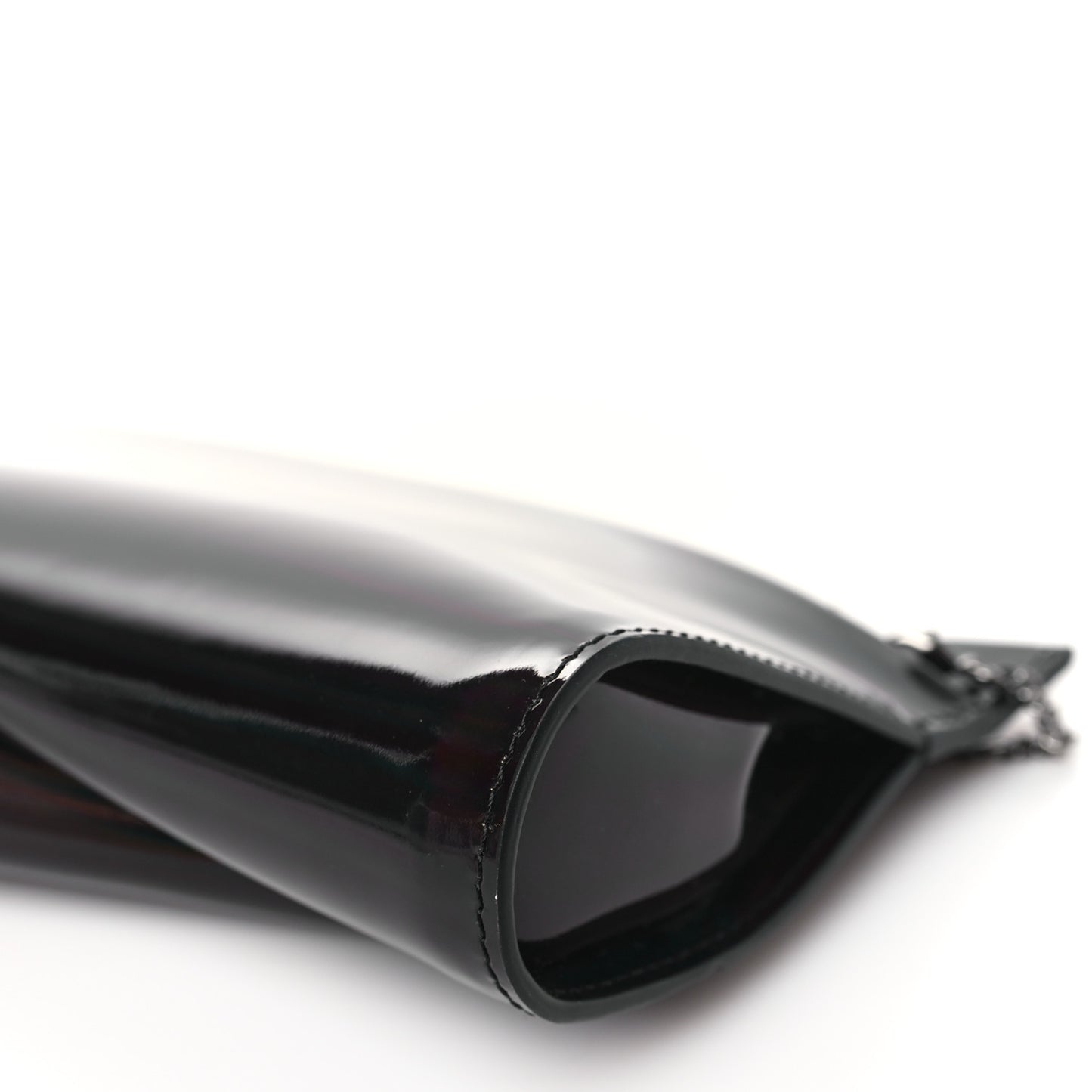 Patent Psychic Loubitwist Clutch Black
