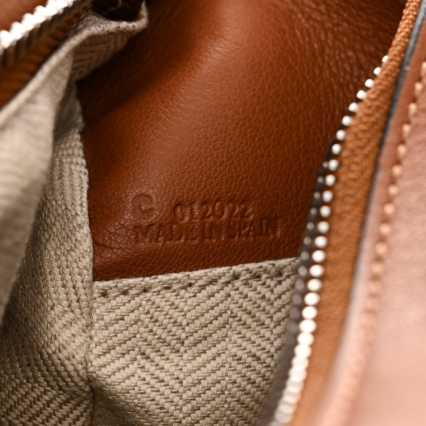 Calfskin Small Puzzle Bag Tan