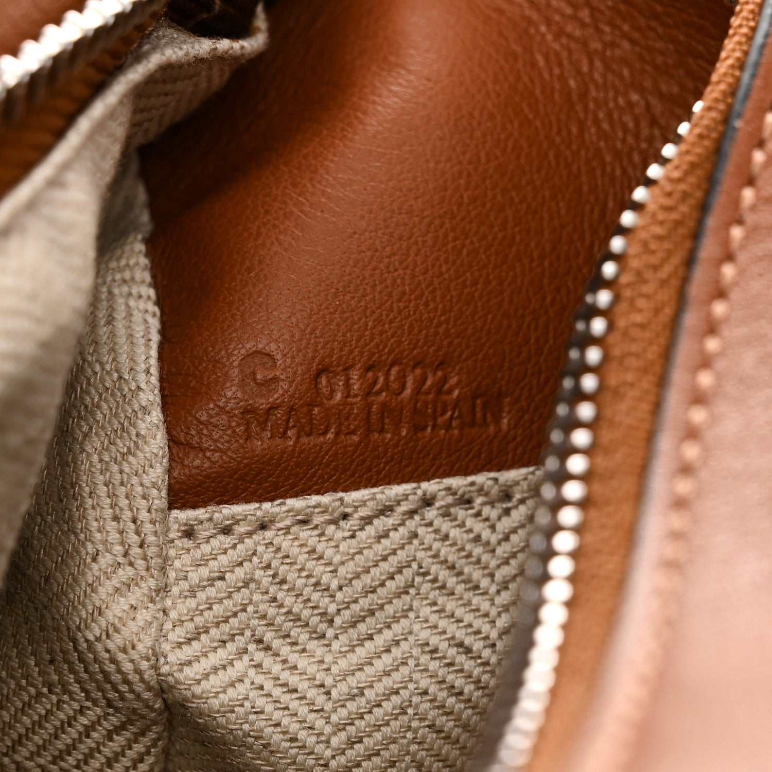 Loewe Calfskin Small Puzzle Bag Tan 7 of 11