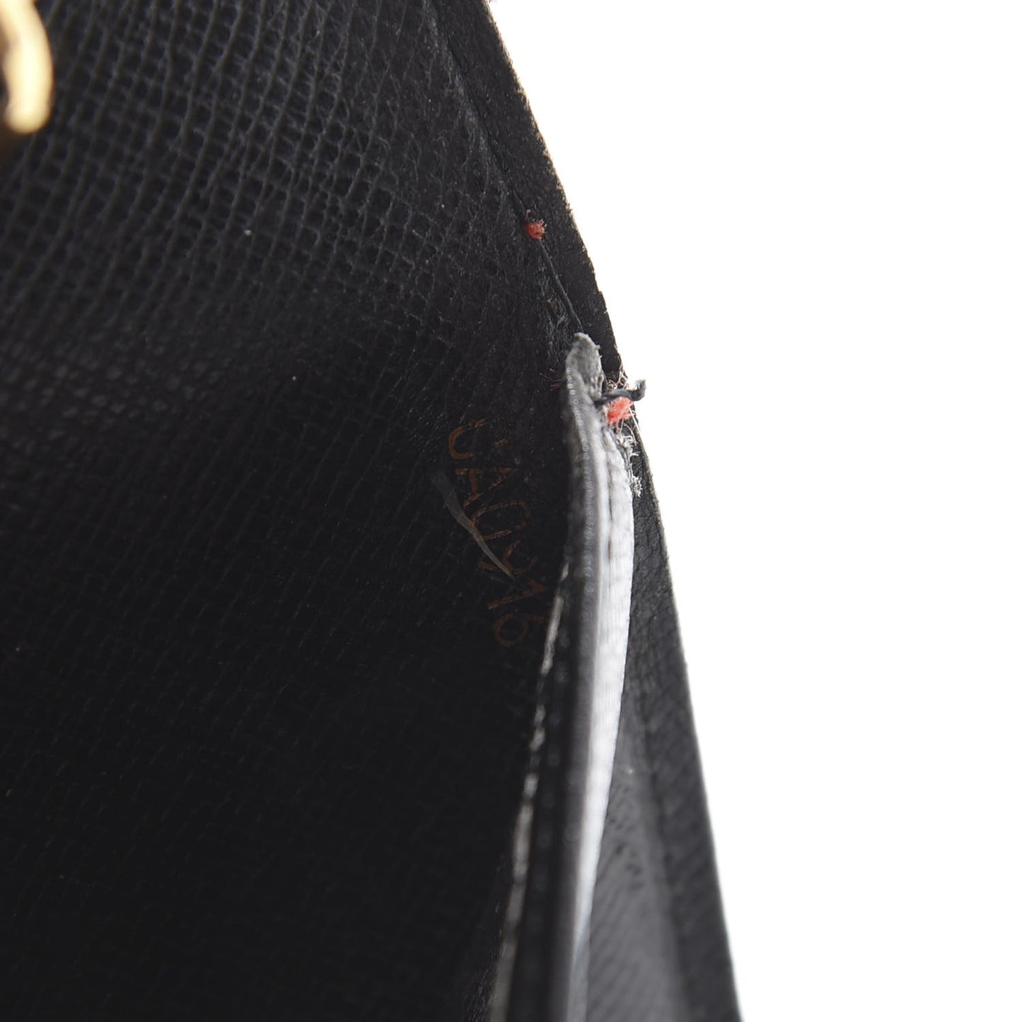 Epi Medium Ring Agenda Cover Rouge