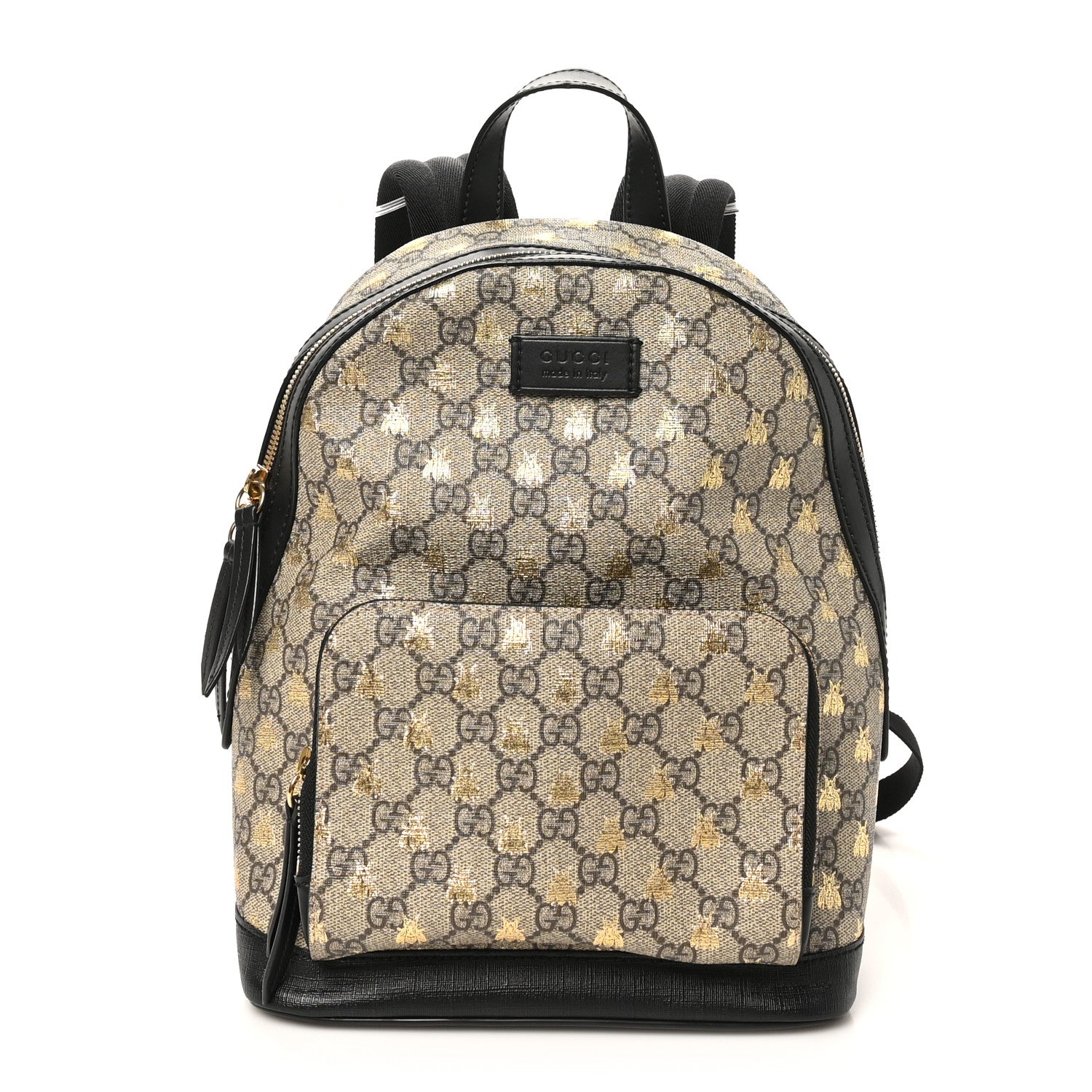 Gucci GG Supreme Monogram Bees Print Small Day Backpack  display picture 2