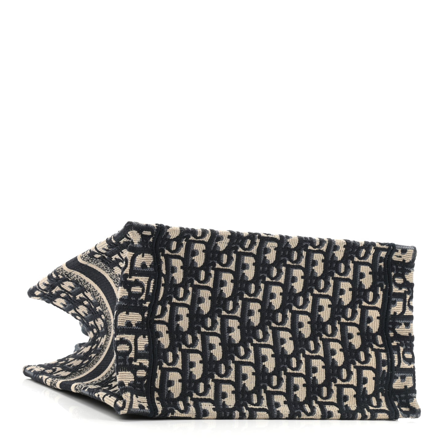 Oblique Small Book Tote Blue Multicolor