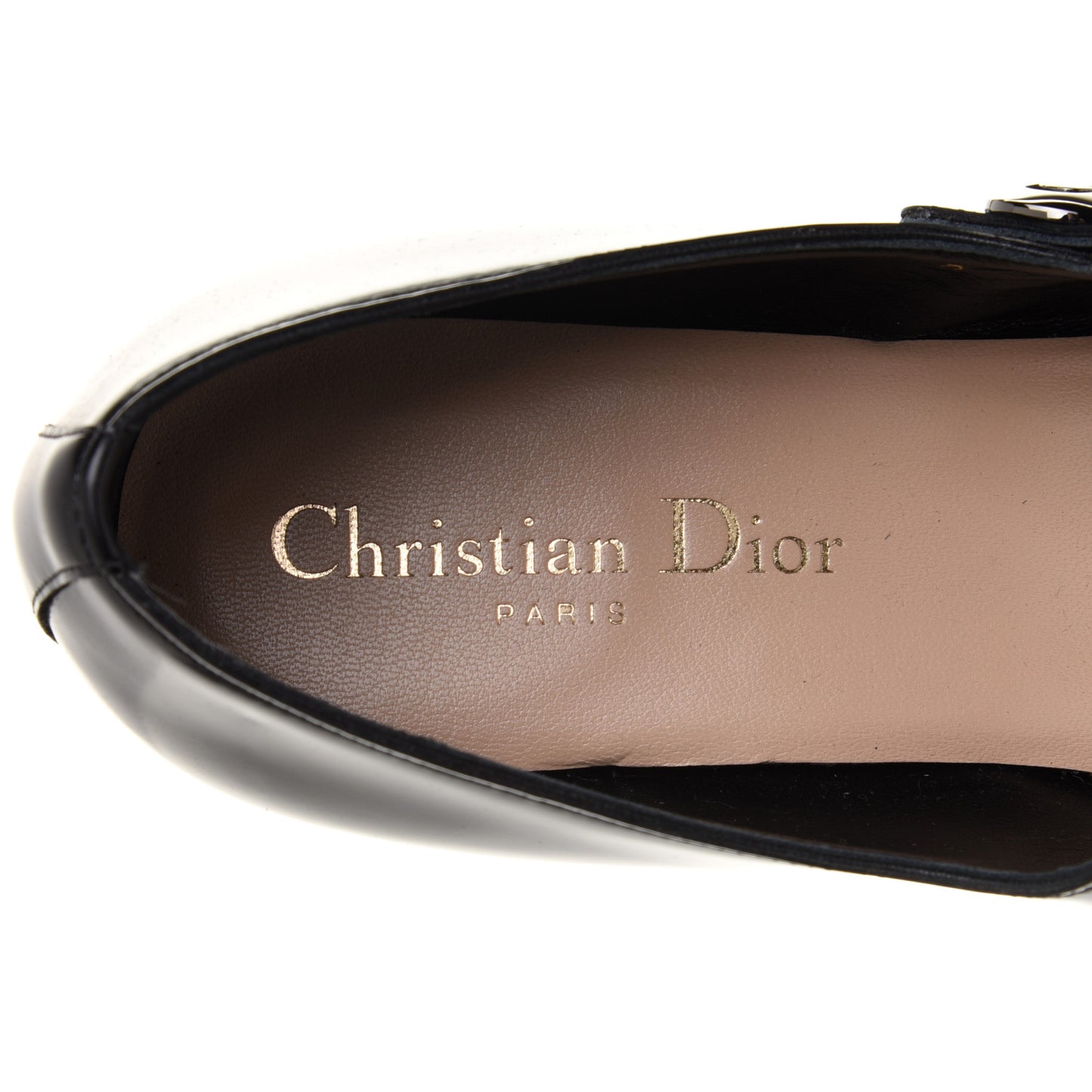 Brushed Calfskin Uniform 30mm Pumps 38 Black