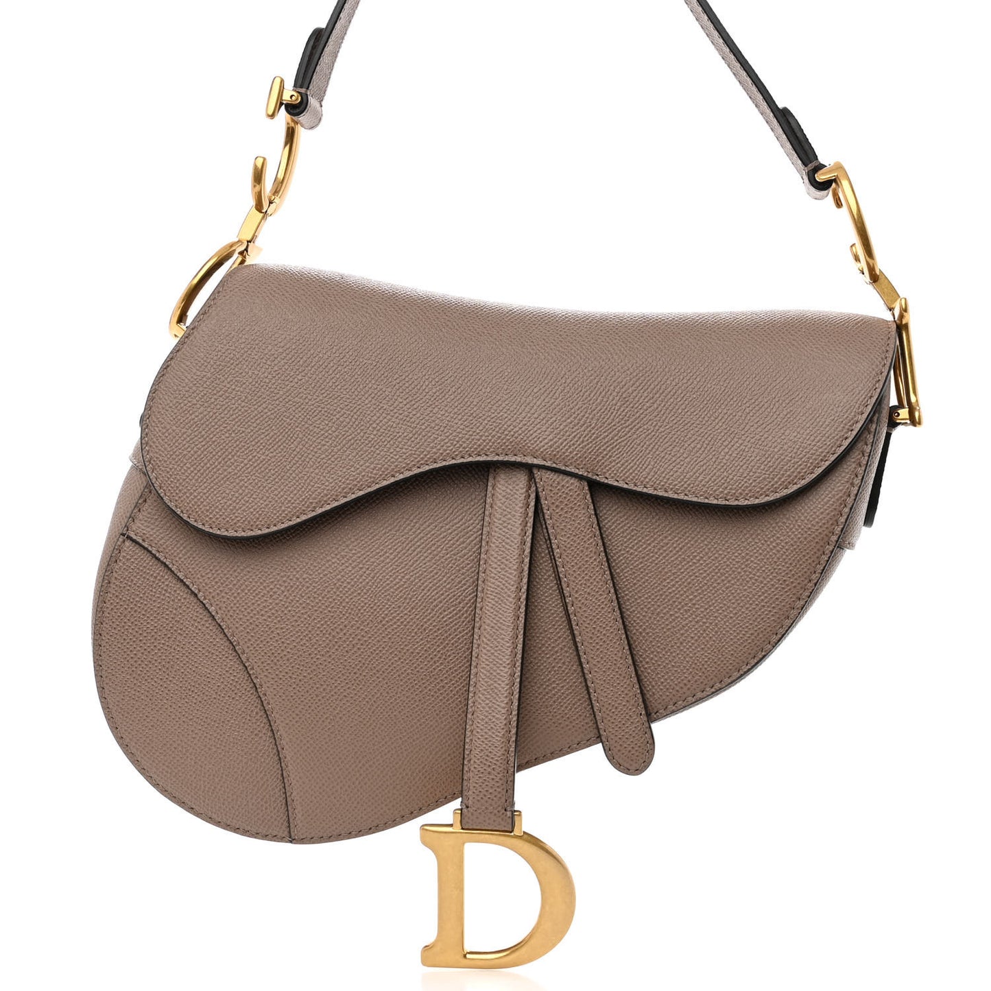 Grained Calfskin Saddle Bag Fard