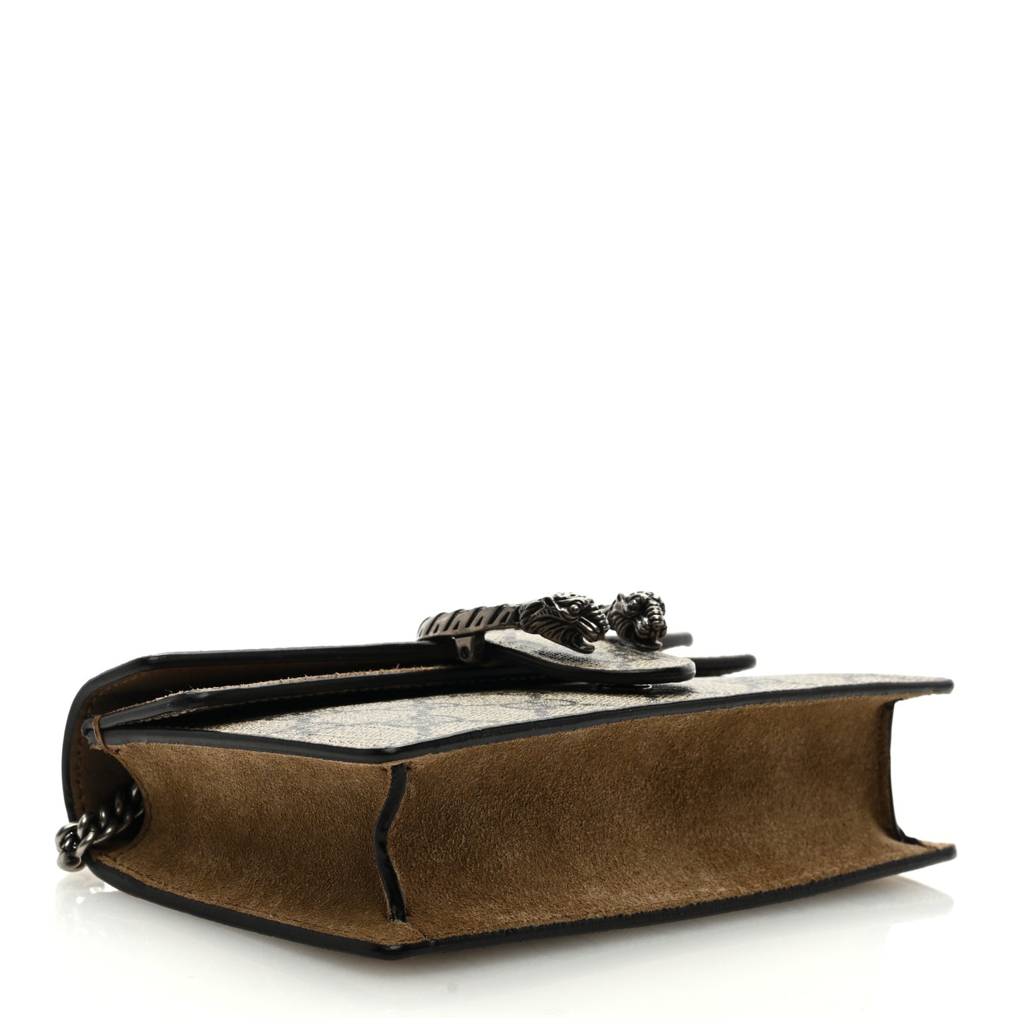 GG Supreme Monogram Super Mini Dionysus Shoulder Bag Taupe