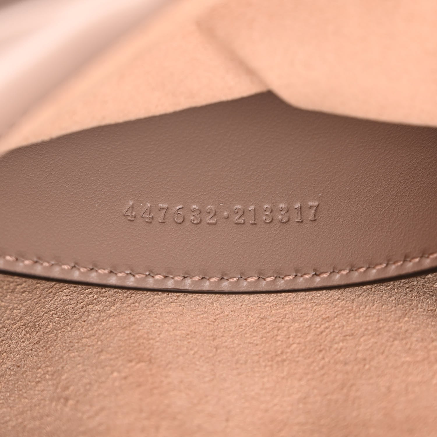 Gucci Calfskin Matelasse Small GG Marmont Chain Shoulder Bag Porcelain Rose 7 of 11