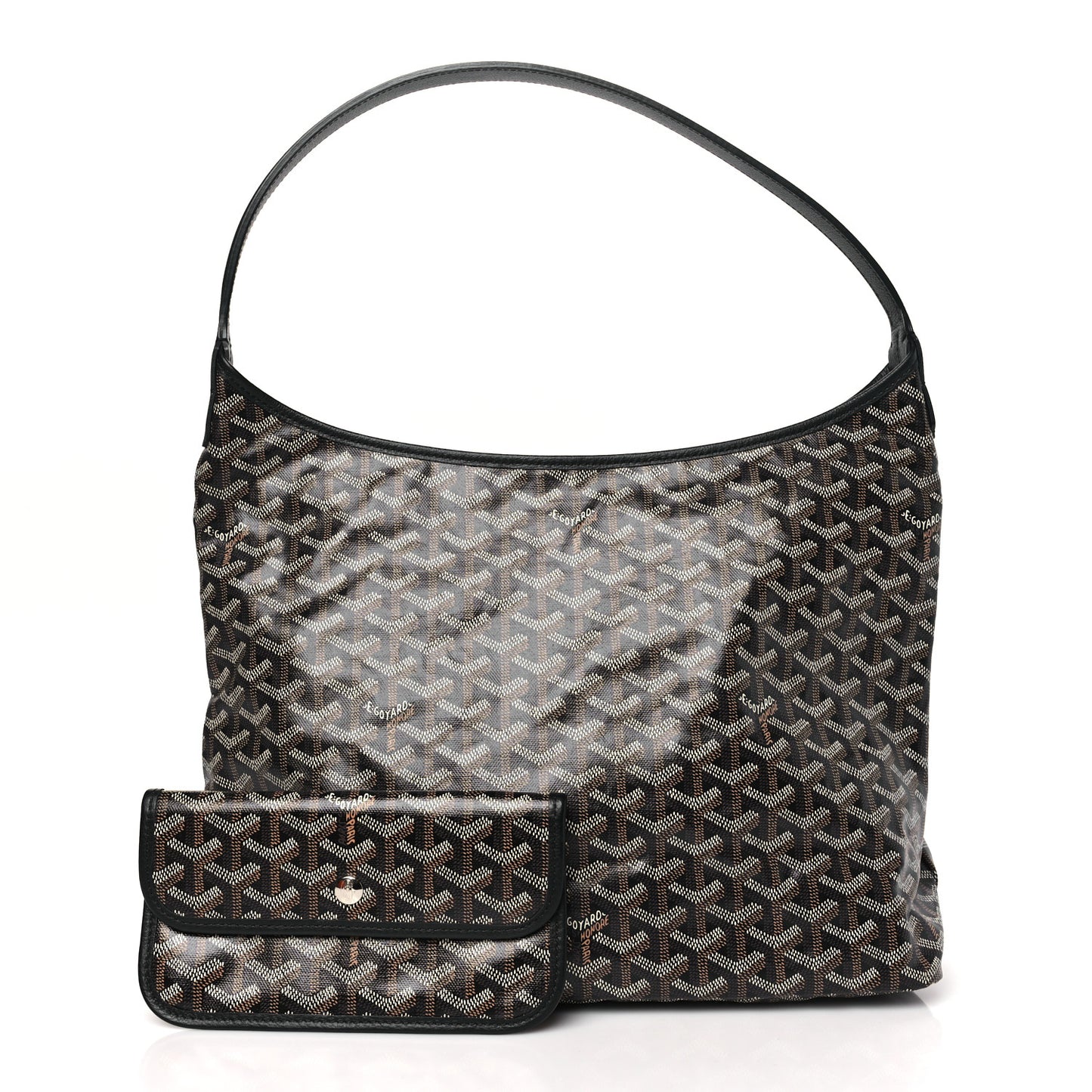 Goyardine Boheme Hobo Black