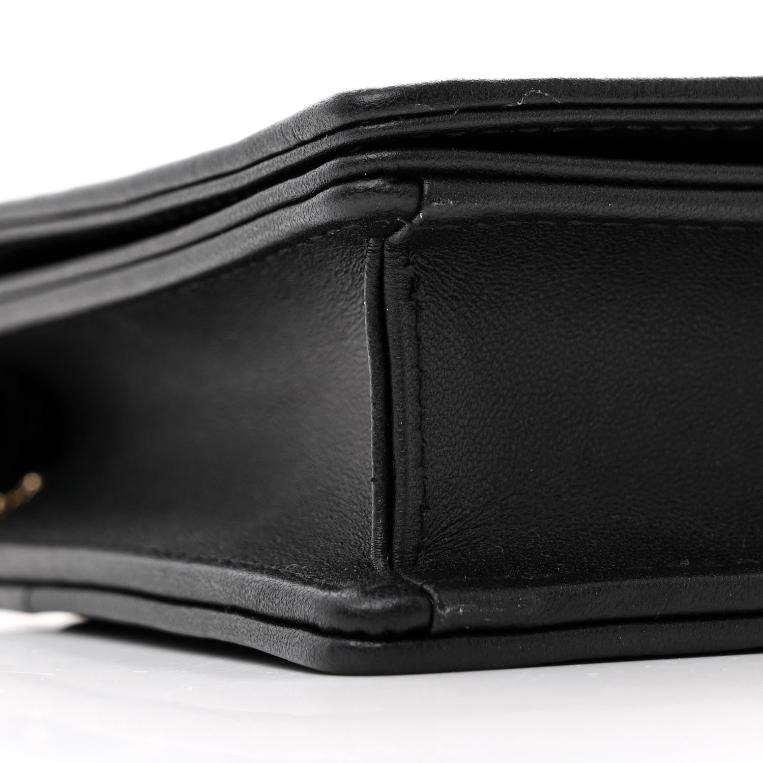 Christian Dior Lambskin Cannage Lady Dior Pouch Black 12 of 14