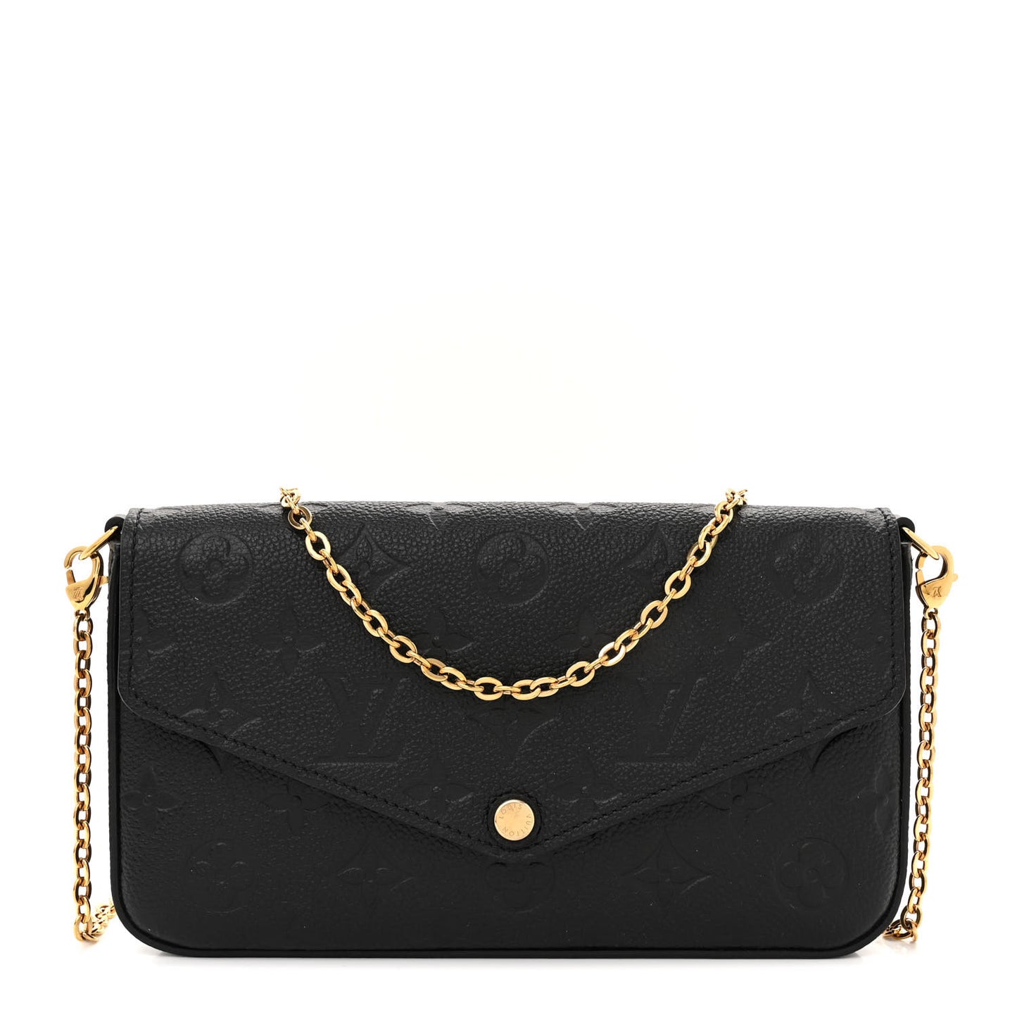 Empreinte Pochette Felicie Chain Wallet Black