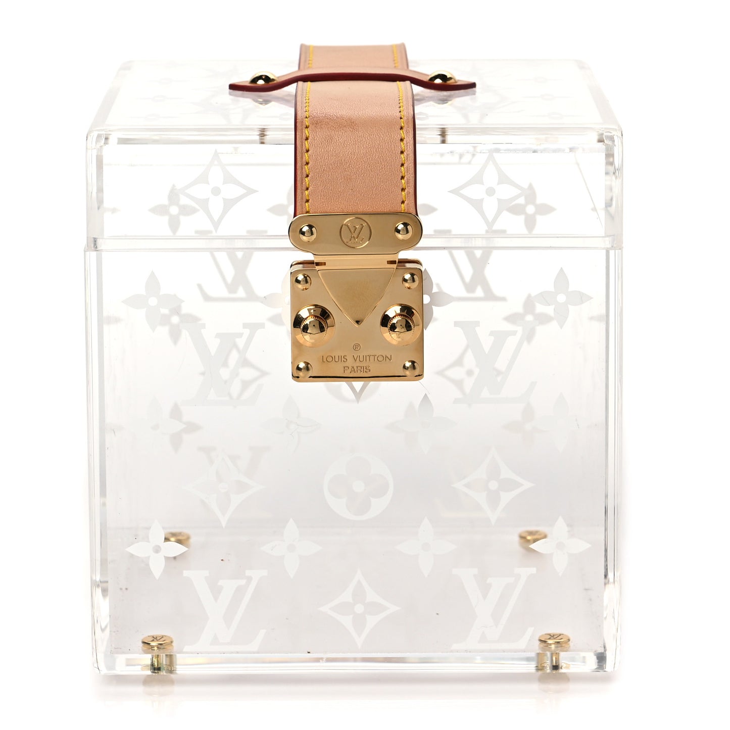 Transparent Plexiglass Cube Scott Box