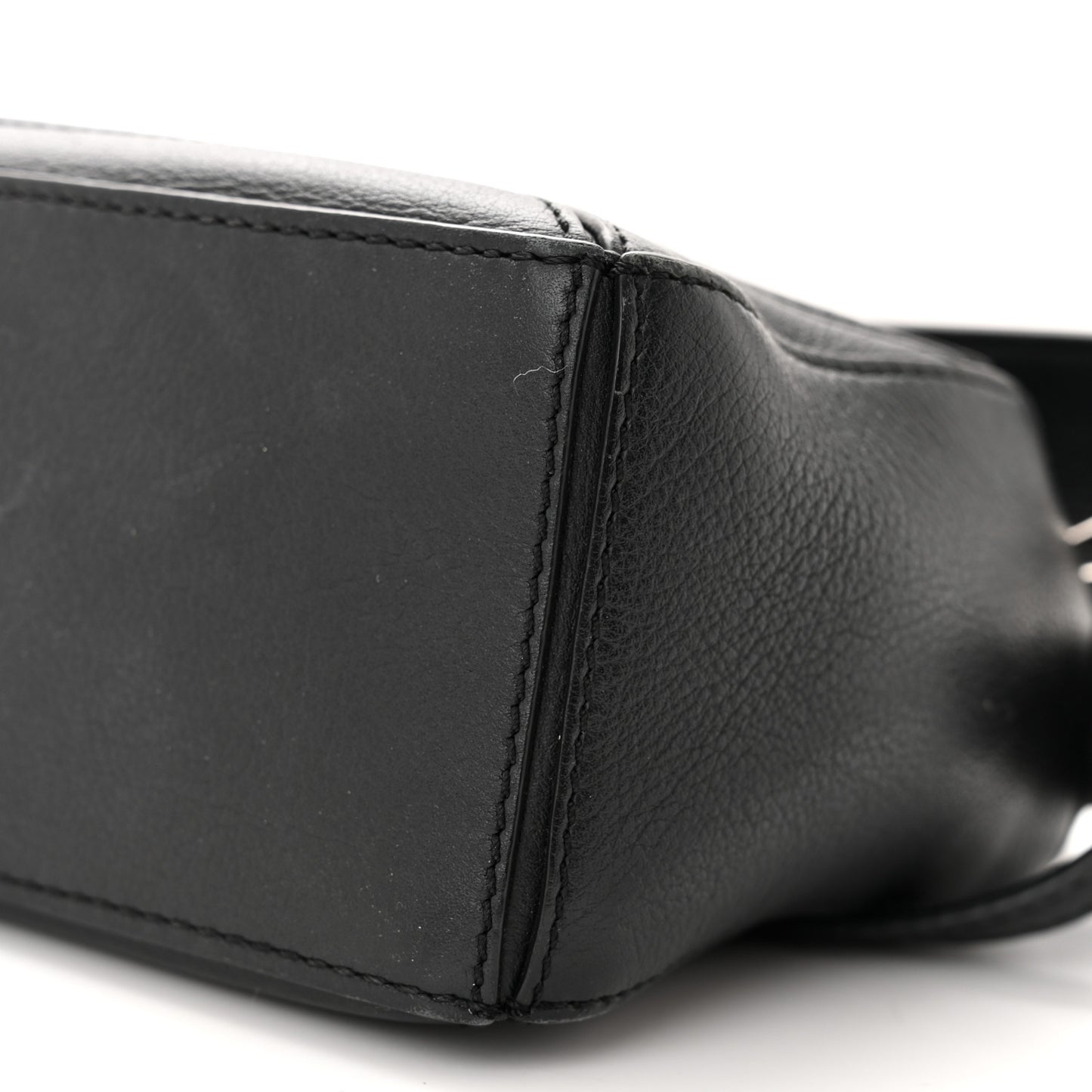 Calfskin Mini Puzzle Bag Black