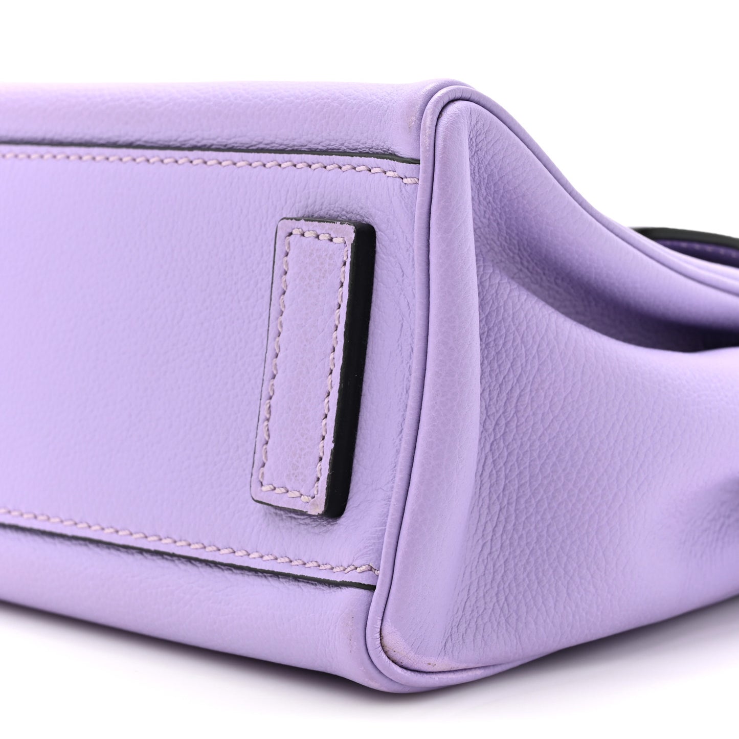 Calfskin Medusa Small Top Handle Handbag Lilac