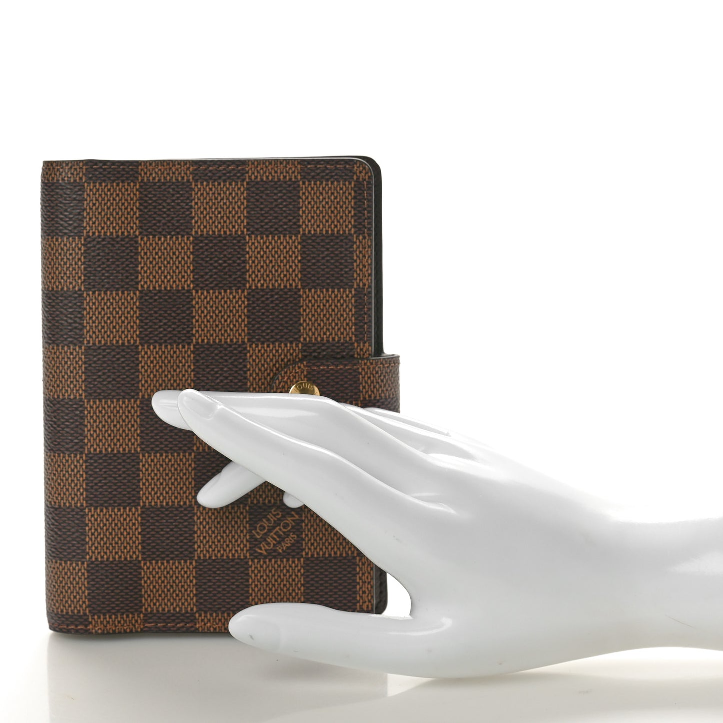 Damier Ebene Small Ring Agenda Cover