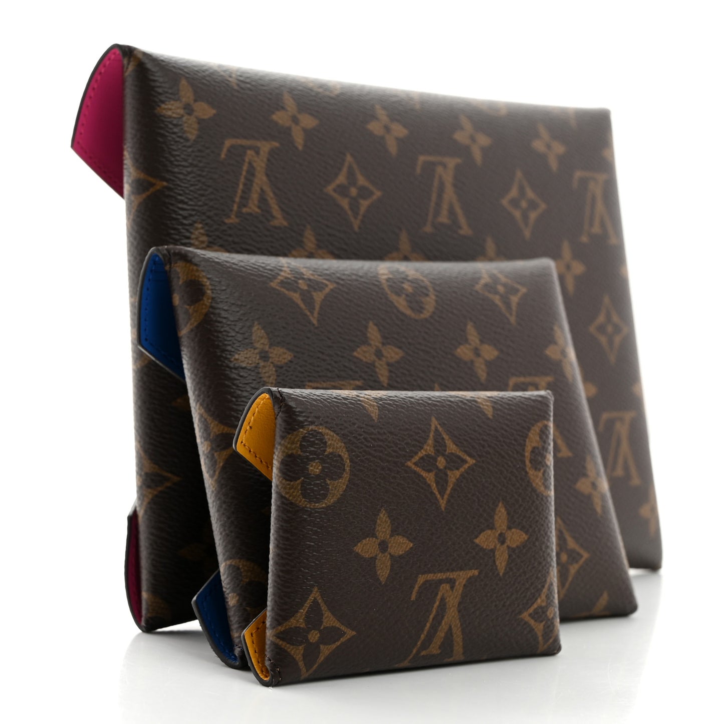 Monogram Kirigami Pochette Set Multicolor