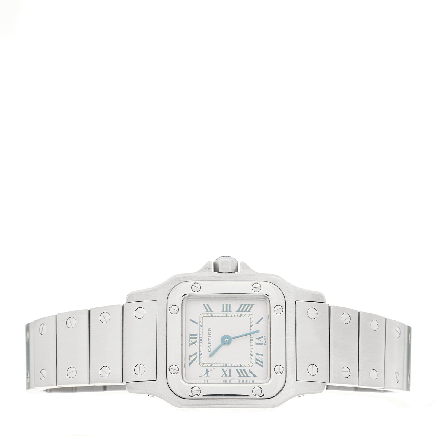 Stainless Steel 24mm Santos de Cartier Galbee Quartz Watch