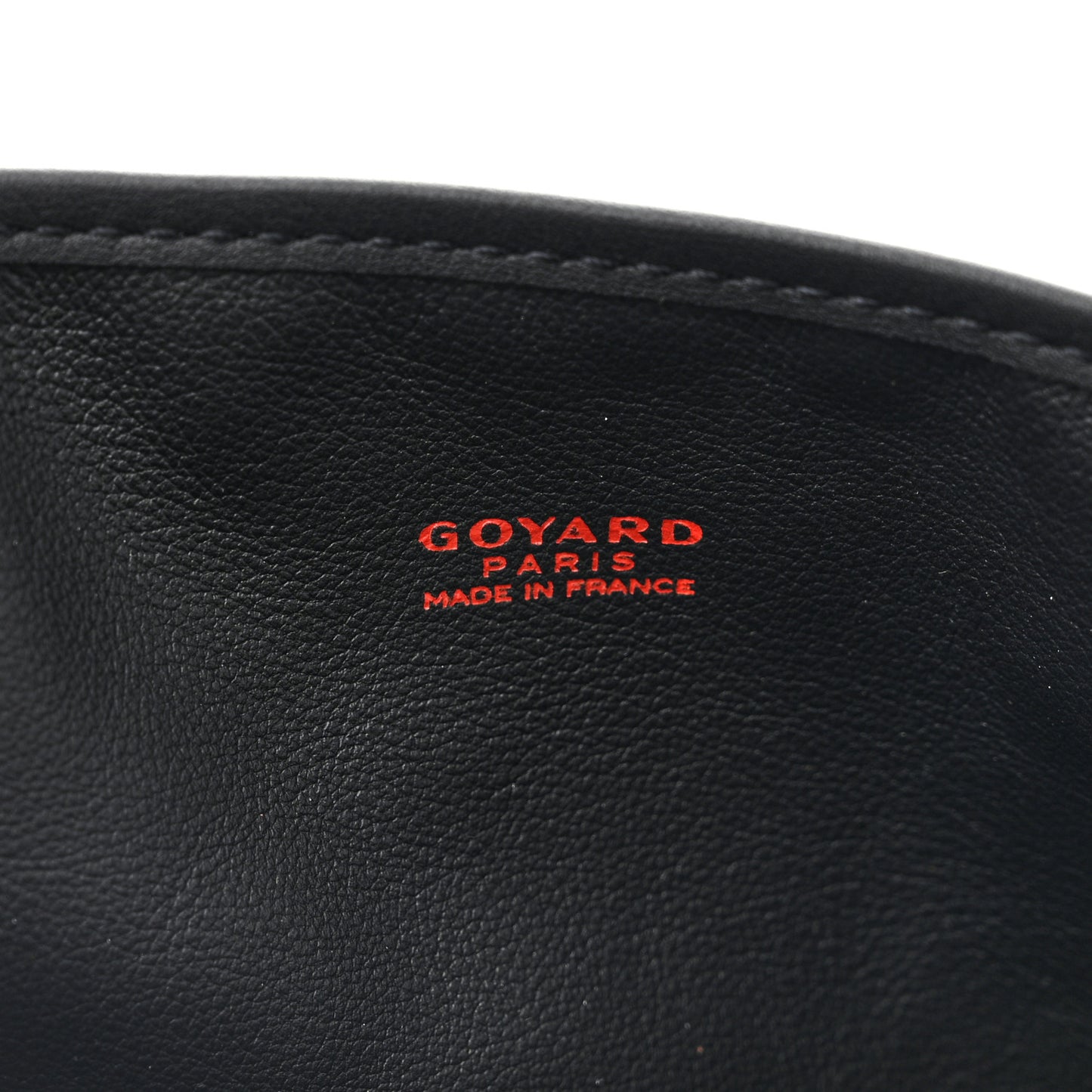 Goyardine Reversible Mini Anjou Black