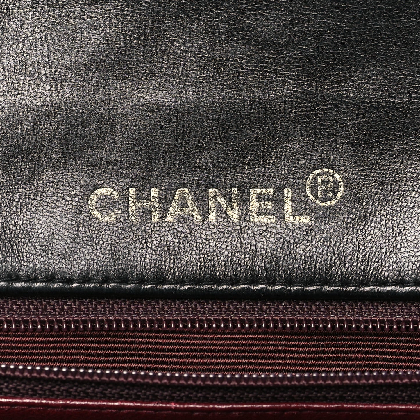 Lambskin Quilted Small Single Flap Black