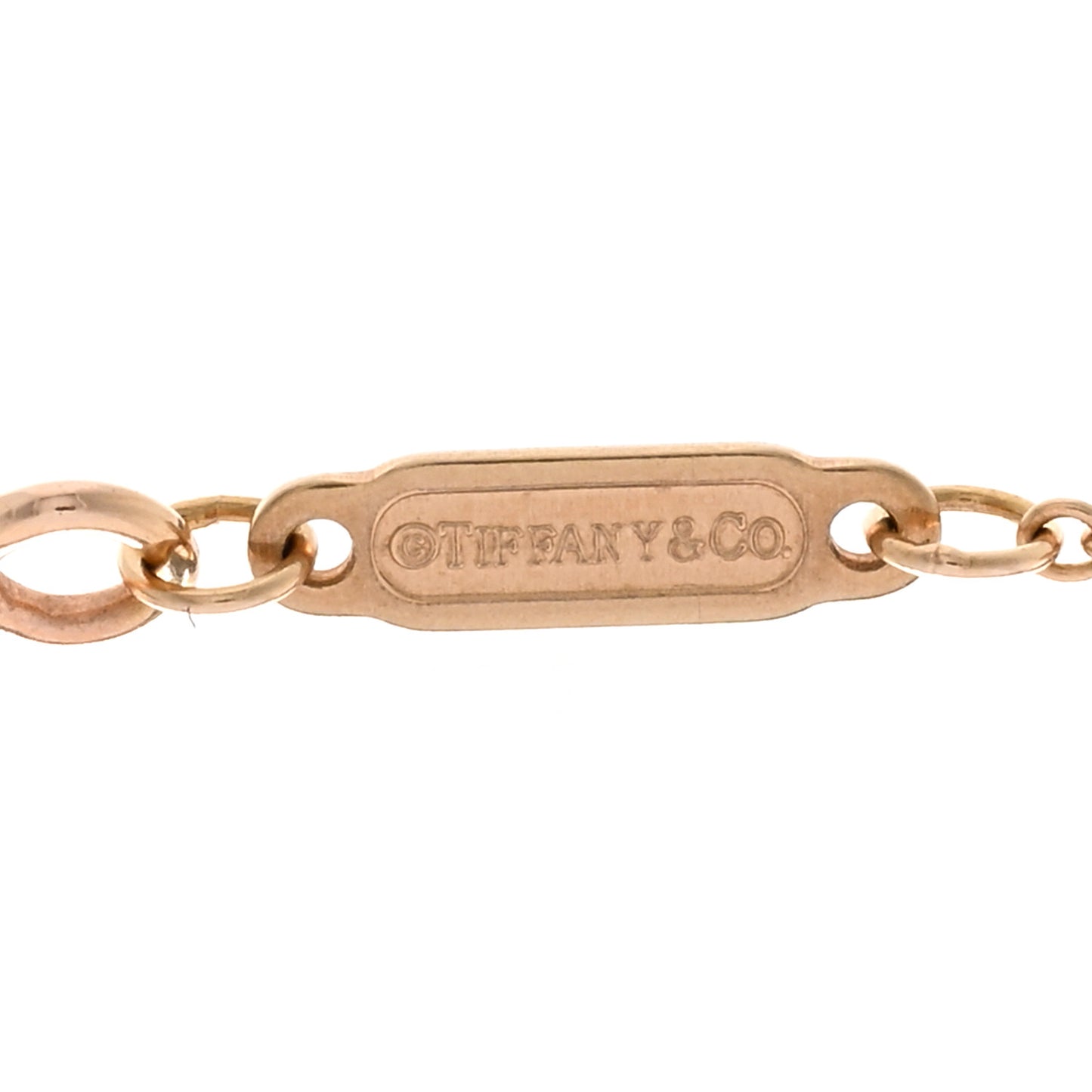 18K Rose Gold Infinity Pendant Necklace