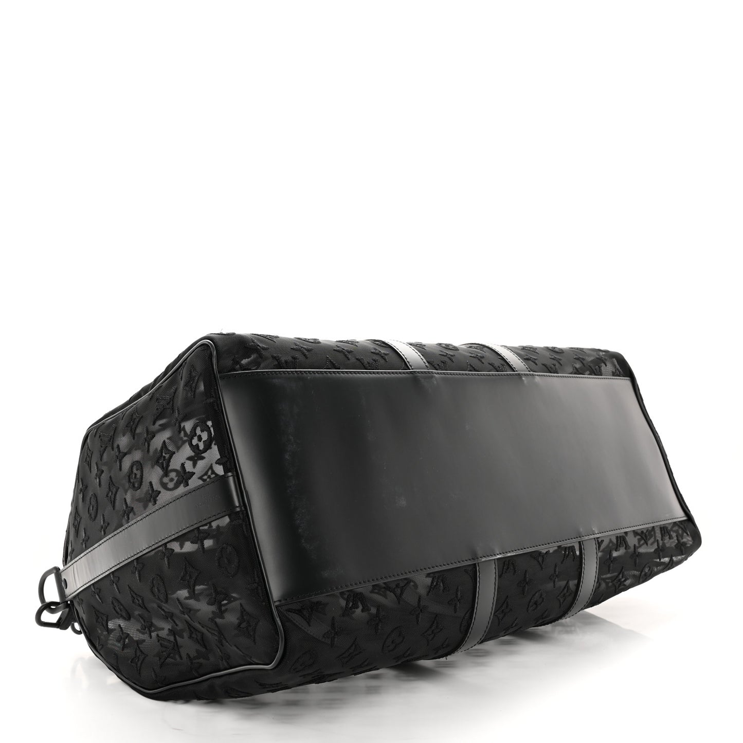 Monogram See Through Keepall Bandouliere 50 Black