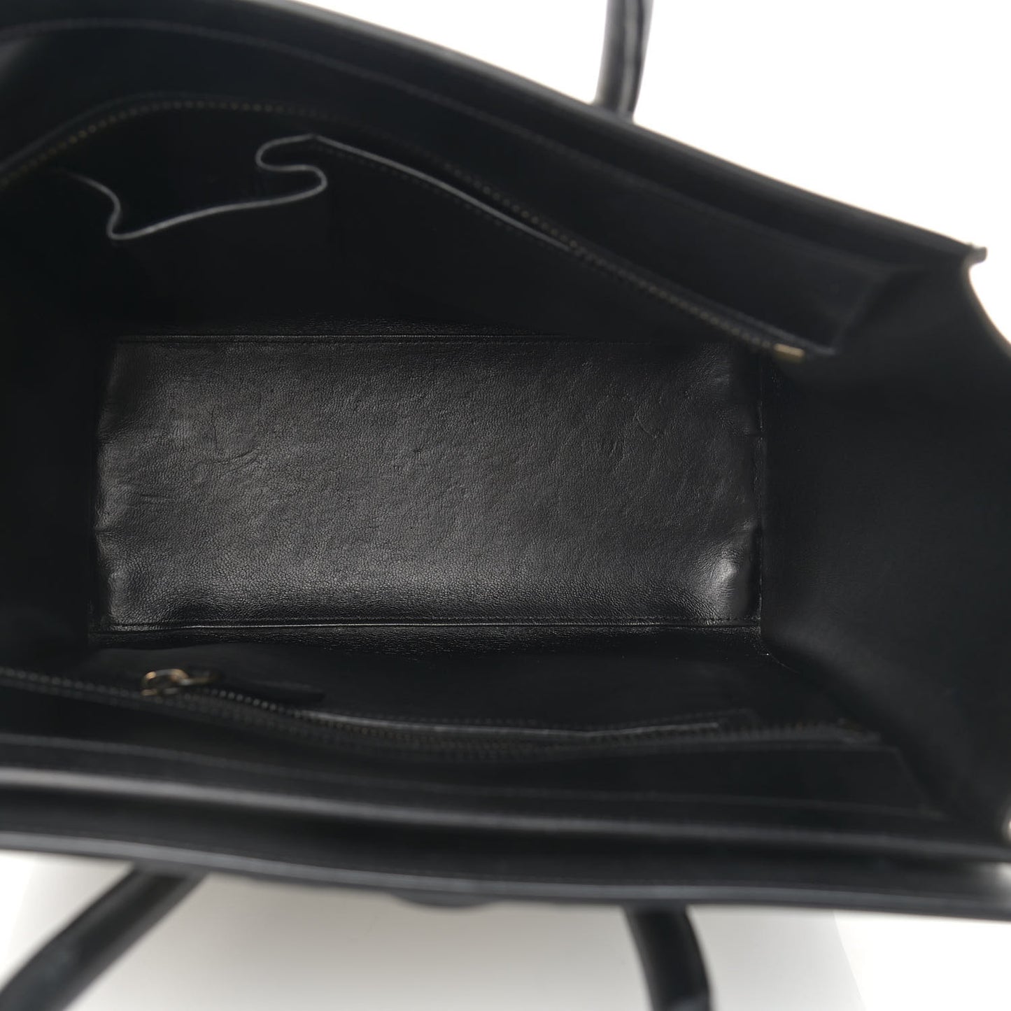 Textured Calfskin Micro Tri-Color Luggage Olive