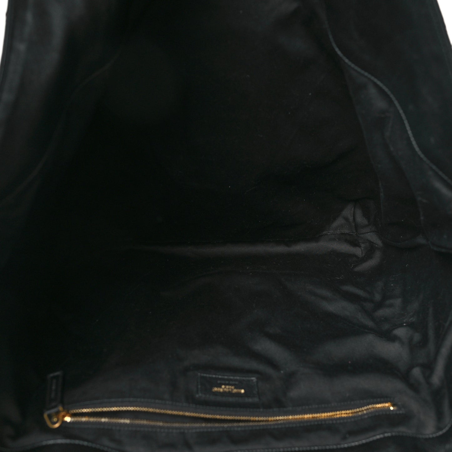 Lambskin Quilted Maxi Icare Shopping Tote Black