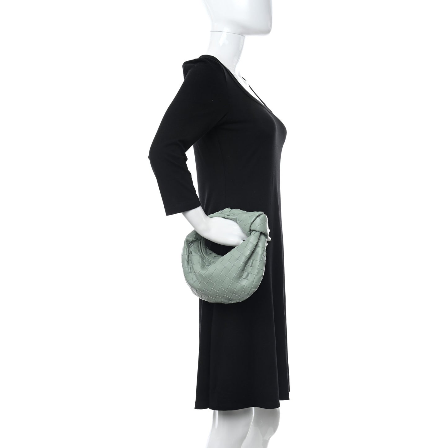 Nappa Intrecciato Mini Jodie New Sauge