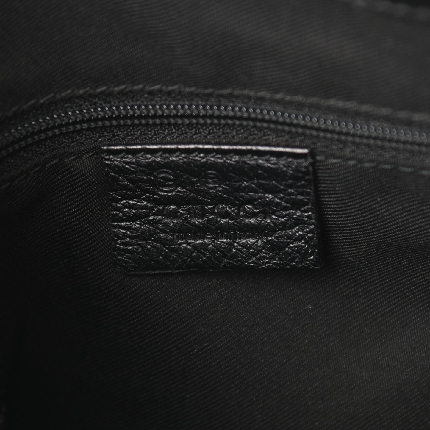 Guccissima Hobo Black