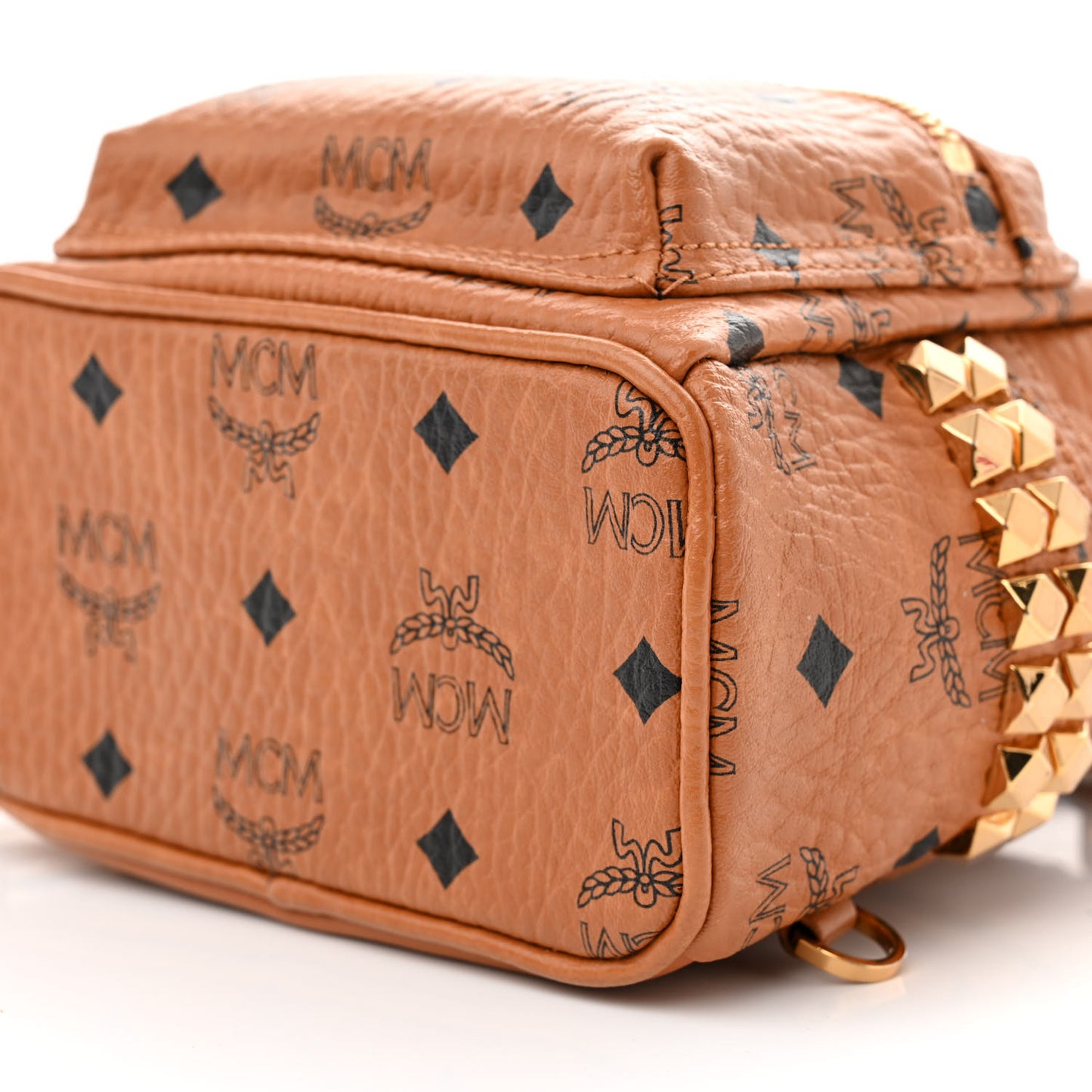 Visetos Side Stud X-Mini Stark Bebe Boo Backpack Cognac