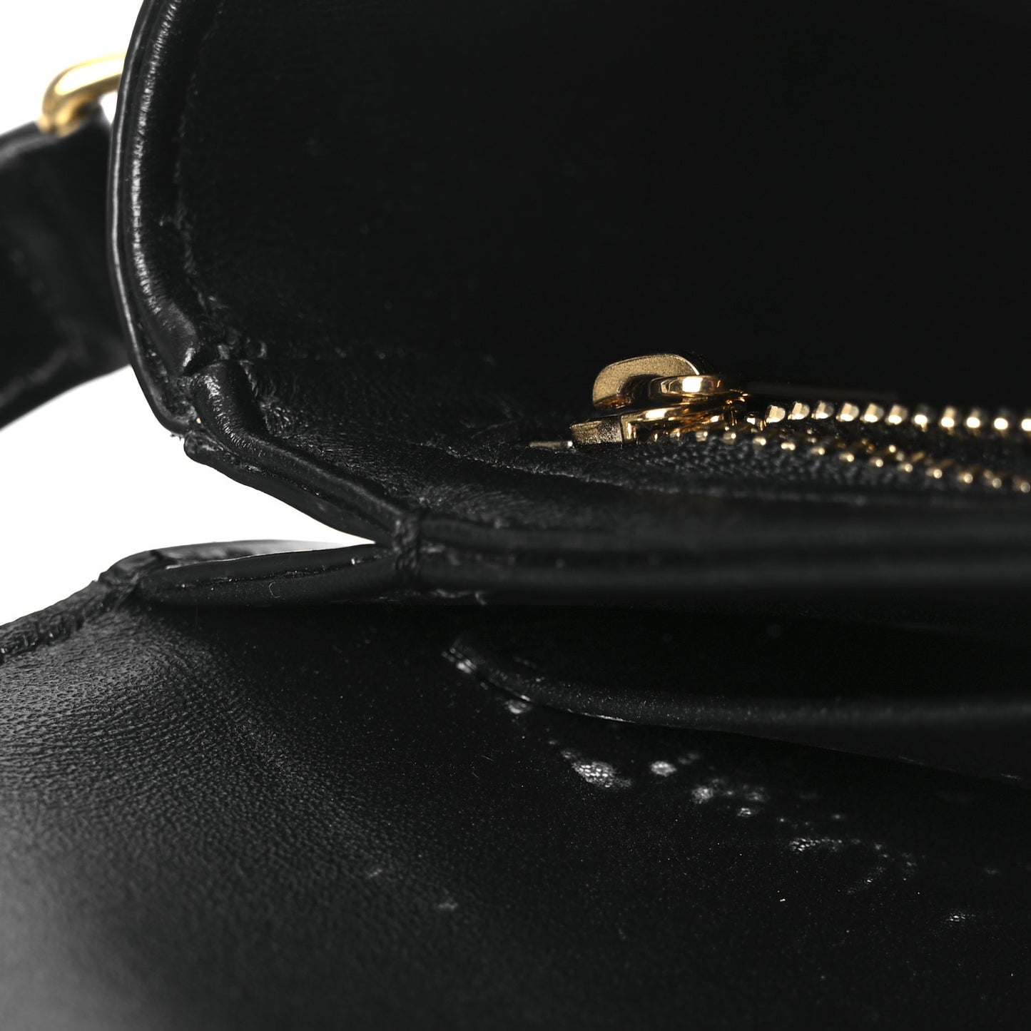 Shiny Calfskin Teen Triomphe Black