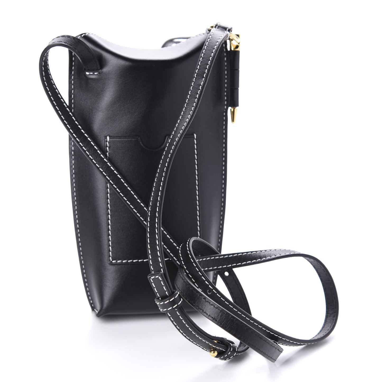 Smooth Calfskin Mini Gate Pocket Black