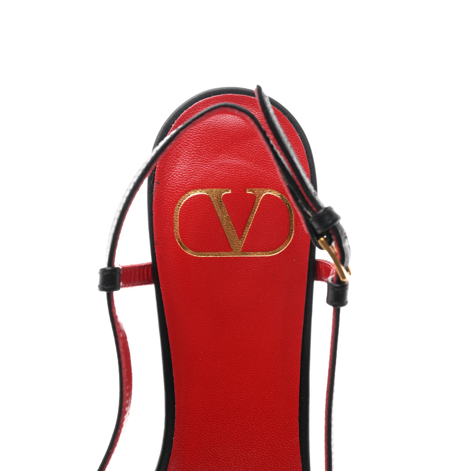 Valentino Garavani Calfskin Vlogo Slingback 40mm Pumps 35 Black 7 of 9