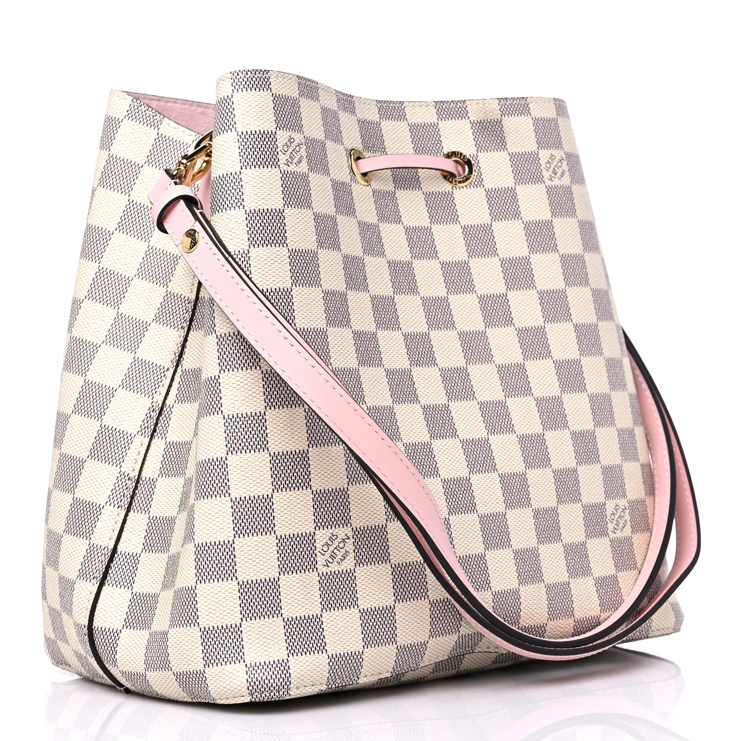 Damier Azur Neonoe MM Eau De Rose
