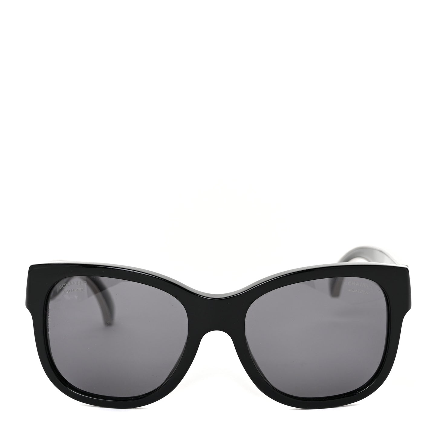Acetate Metal Polarized CC Sunglasses 5270 Black Silver