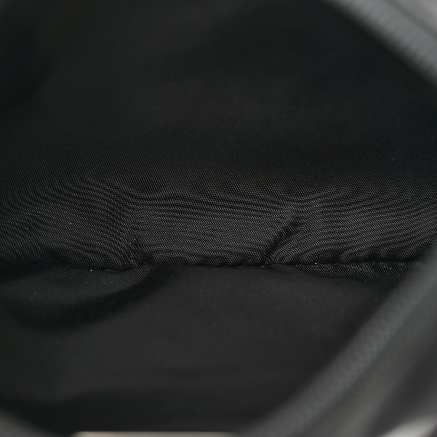 Re-Nylon Saffiano Belt Bag Black