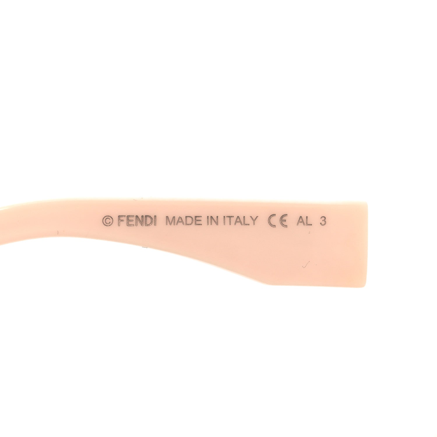 Fendi Mirrored Crystal Embellished FFreedom Shield Sunglasses FF 0382/S Pink 5 of 8